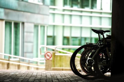 Bicycles in front of McEwen
