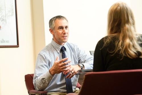 Associate Dean of Admission Tom Mariano