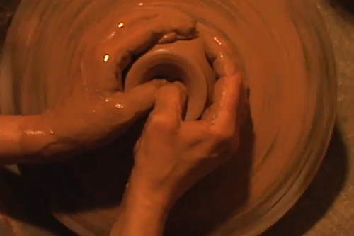 Wheel and Clay