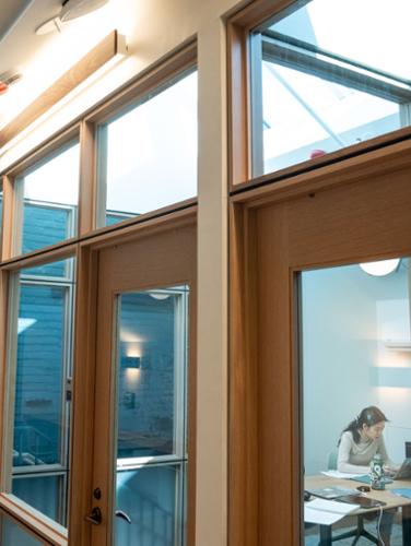 Root Hall study space