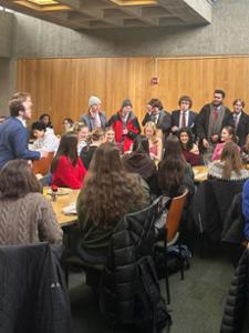 Buffergrams for Valentine's Day! Photo: Brigit Cook &rsquo;27