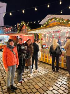 Christmas markets in Paris with Hamilton in France program. Photo: Tom Eisenchteter