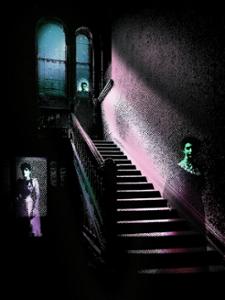 illustration of the three sister ghosts