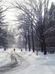 Winter on the Hill. Photo: Linh Tran &rsquo;26