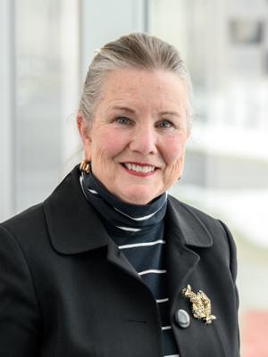 Karen Leach, Senior Vice President for Administration and Finance