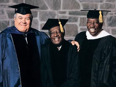 Milt Fillius ’44, Milt Hinton and Joe Williams
