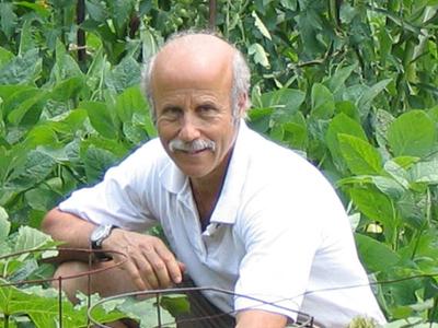 Lee Reich in Garden