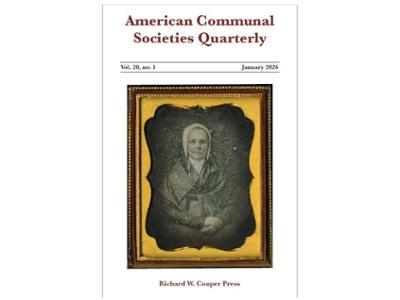American Communal Societies Quarterly, Volume 20, no.1 - Jan 1, 2026