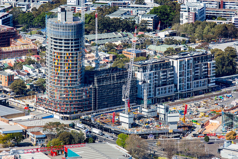 Sydney Aerial Photography - Green Square Development