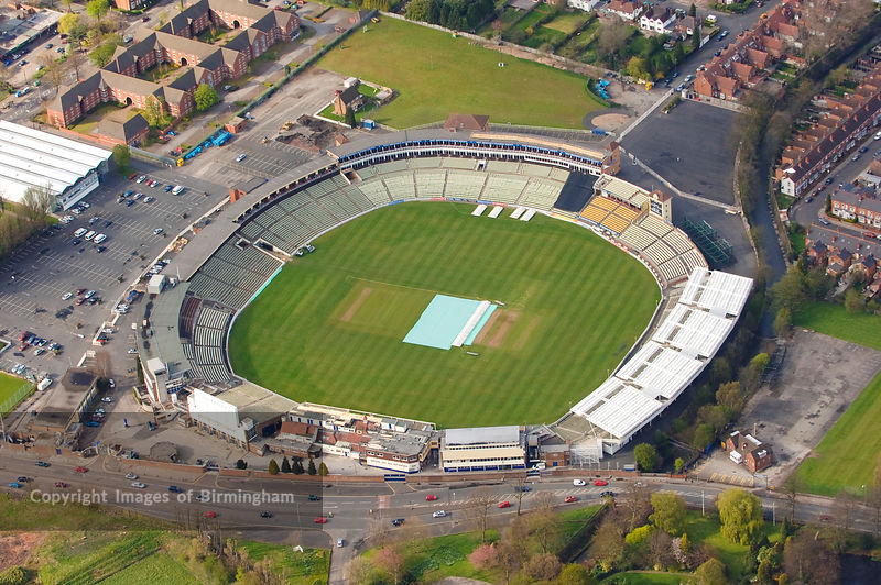 Images of Birmingham Photo Library An aerial view of Edgbaston Cricket