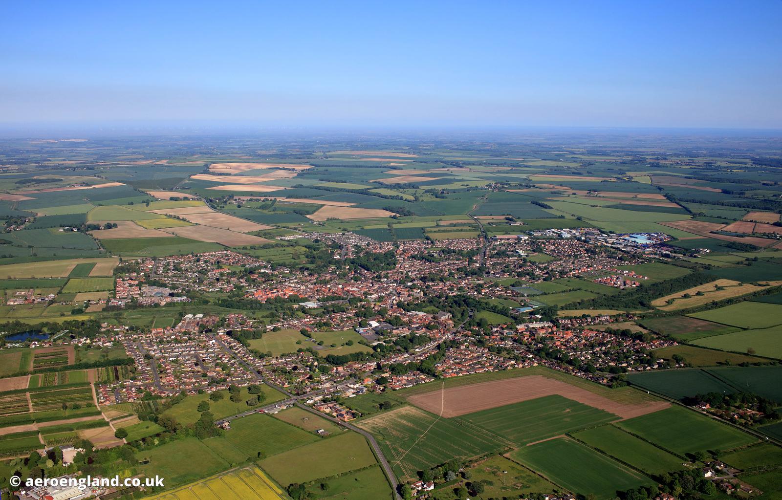 aeroengland Horncastle, Lincolnshire aerial photograph