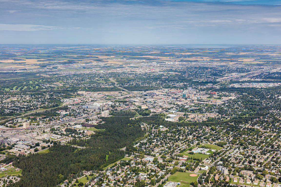 Aerial Photo Red Deer, Alberta
