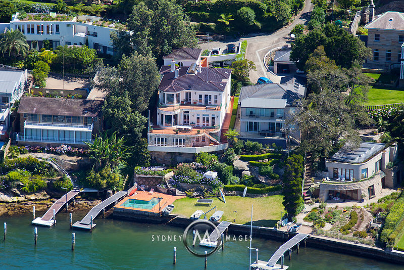 Sydney Aerial Photography Hunters Hill