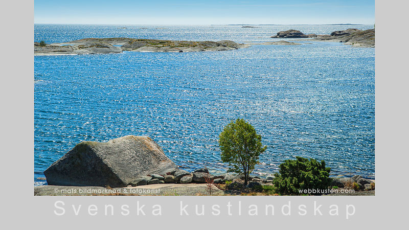 En kalenderbild från Svenska kustlandskap