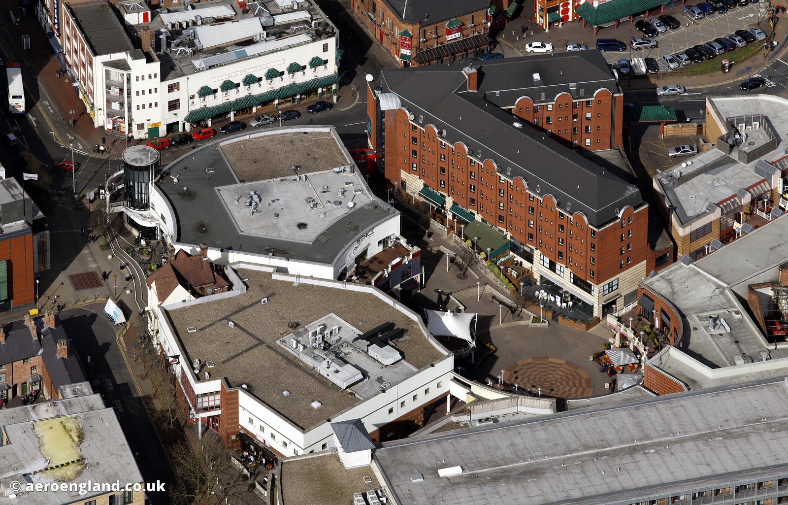 aeroengland | aerial photograph of the Arcadian Centre Birmingham, West