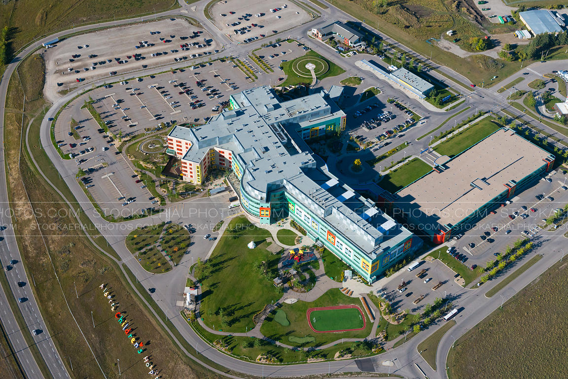 Aerial Photo Alberta Children's Hospital