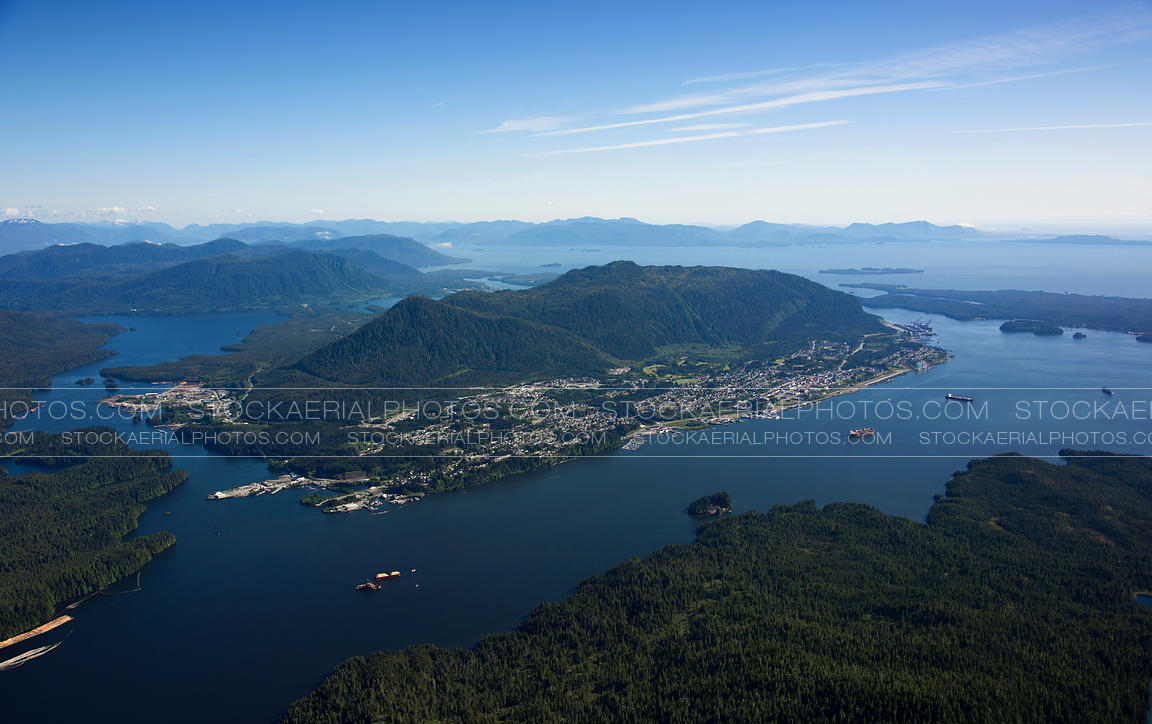 Aerial Photo Prince Rupert, British Columbia