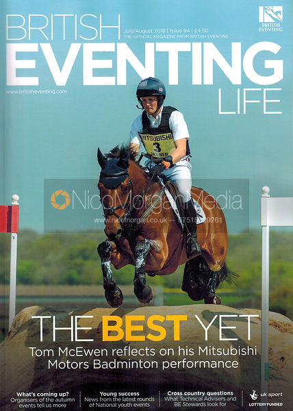 Tom Mcewen for British Eventing Life