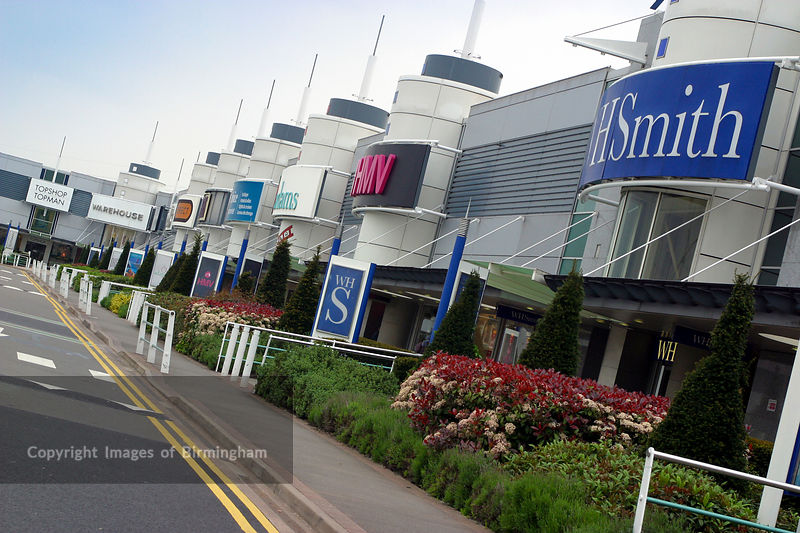 Images of Birmingham Photo Library The Fort Shopping Centre. Out of town shopping.
