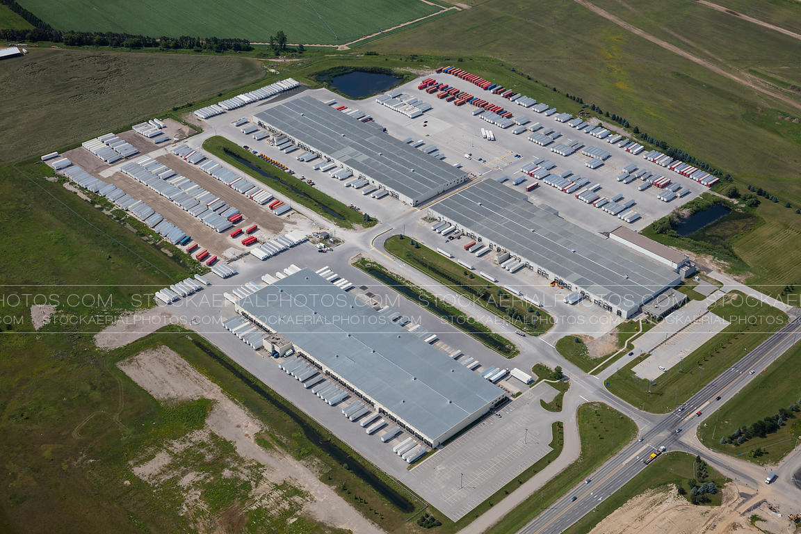 Aerial Photo Distribution Warehouse