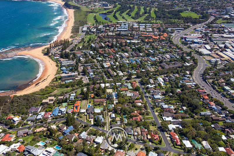 Sydney Aerial Photography Mona Vale
