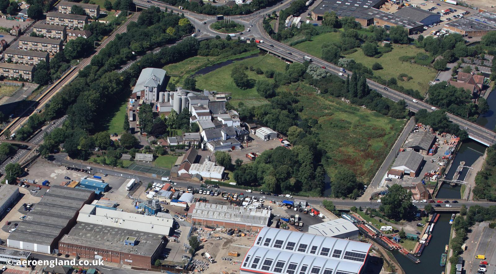 aeroengland Wright's Flour Mill in Enfield London
