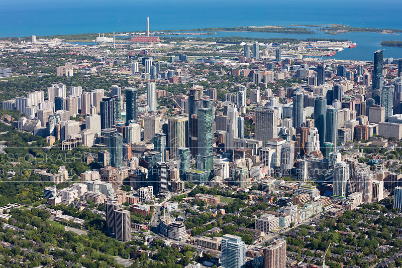 Aerial Photo York University Campus