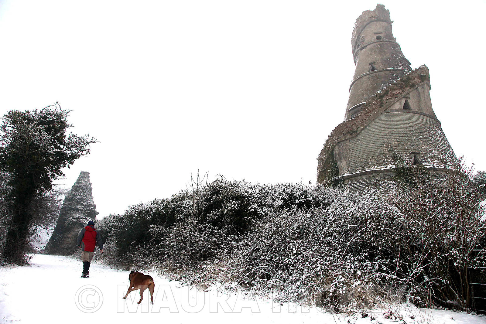 The Wonderful Barn, Barnhall, Leixlip, Co. Kildare built in 1743 as a famine relief scheme by Katherine Conolly of Castletown..07.01.10.Pic. Maura Hickey/086 8541130.