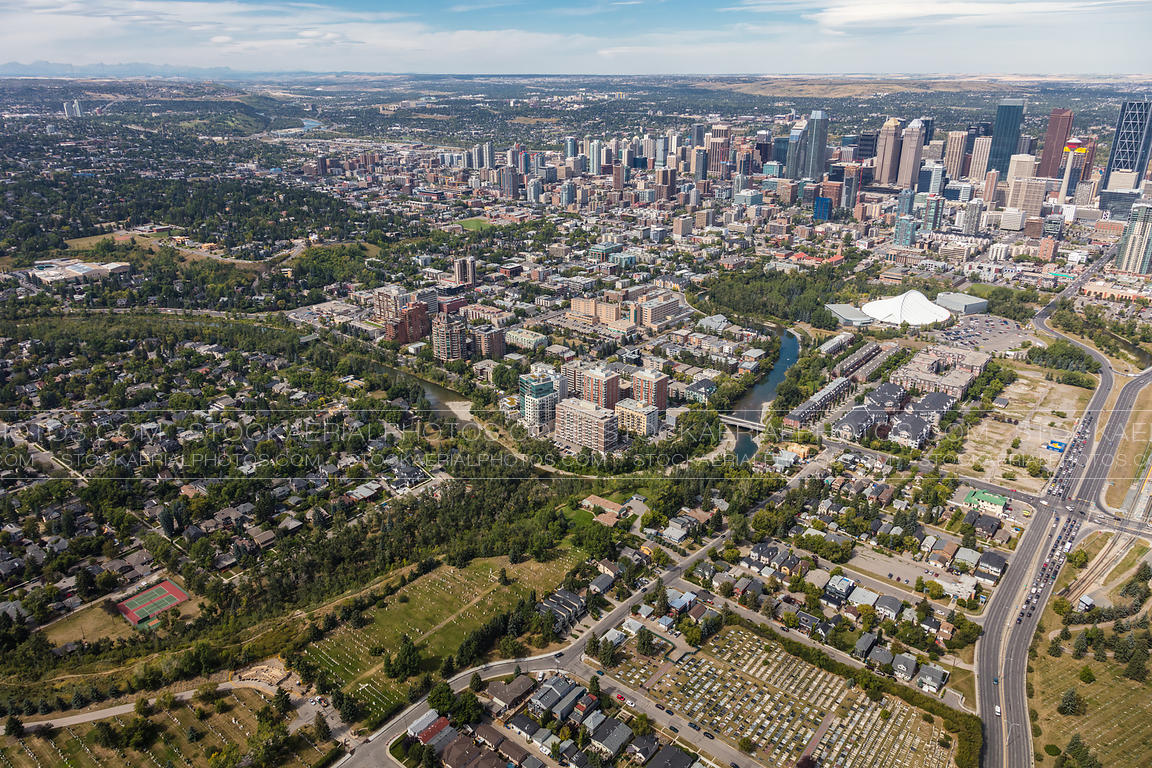Aerial Photo Mission, Calgary
