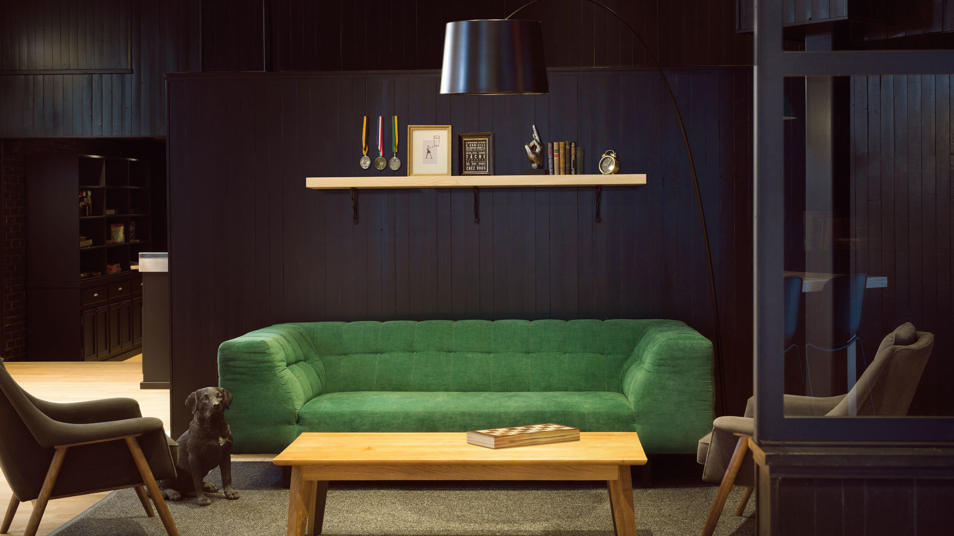 A Domicile Photo 12 Salon Entree