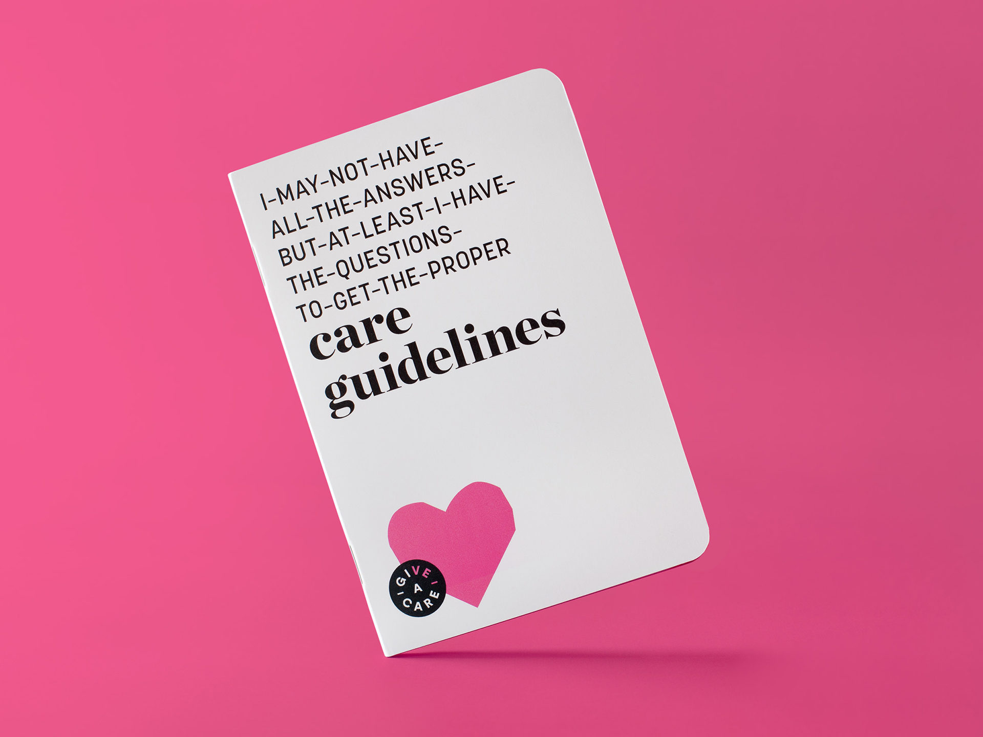 Rethink Care Guidelines ipad