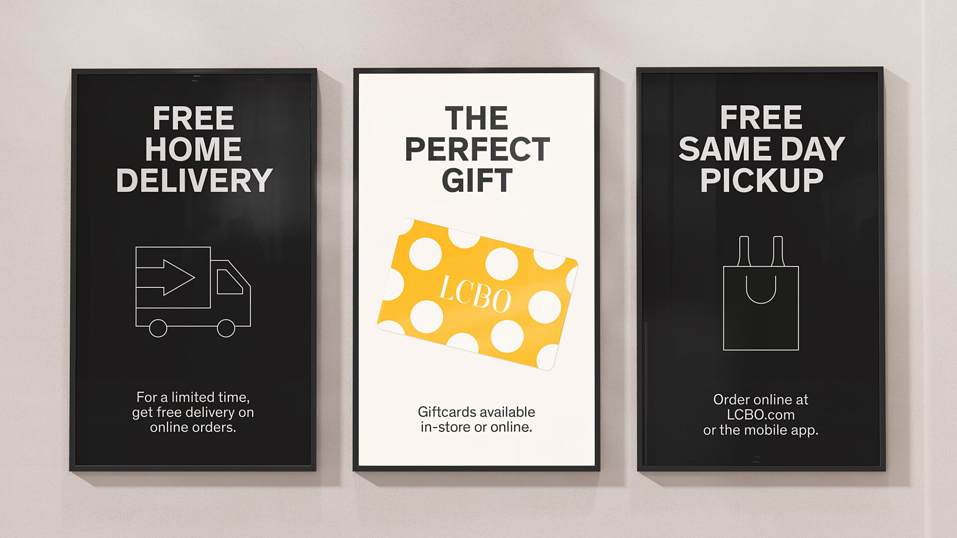 02 3 LCBO Posters Brand Signage