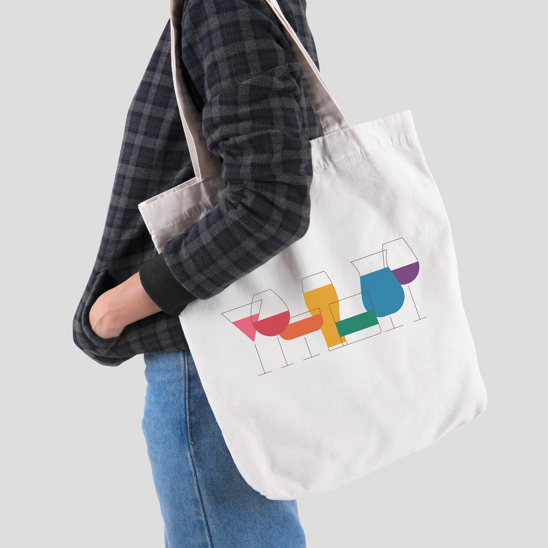 LCBO Pride All Drinks Tote Front Person low