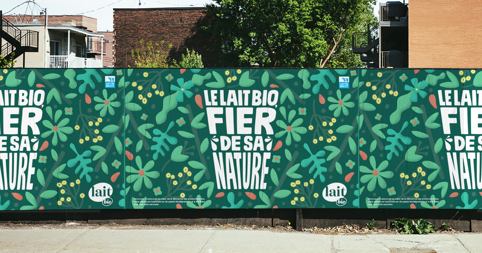 Lait bio Affichage Sauvage 1200x630