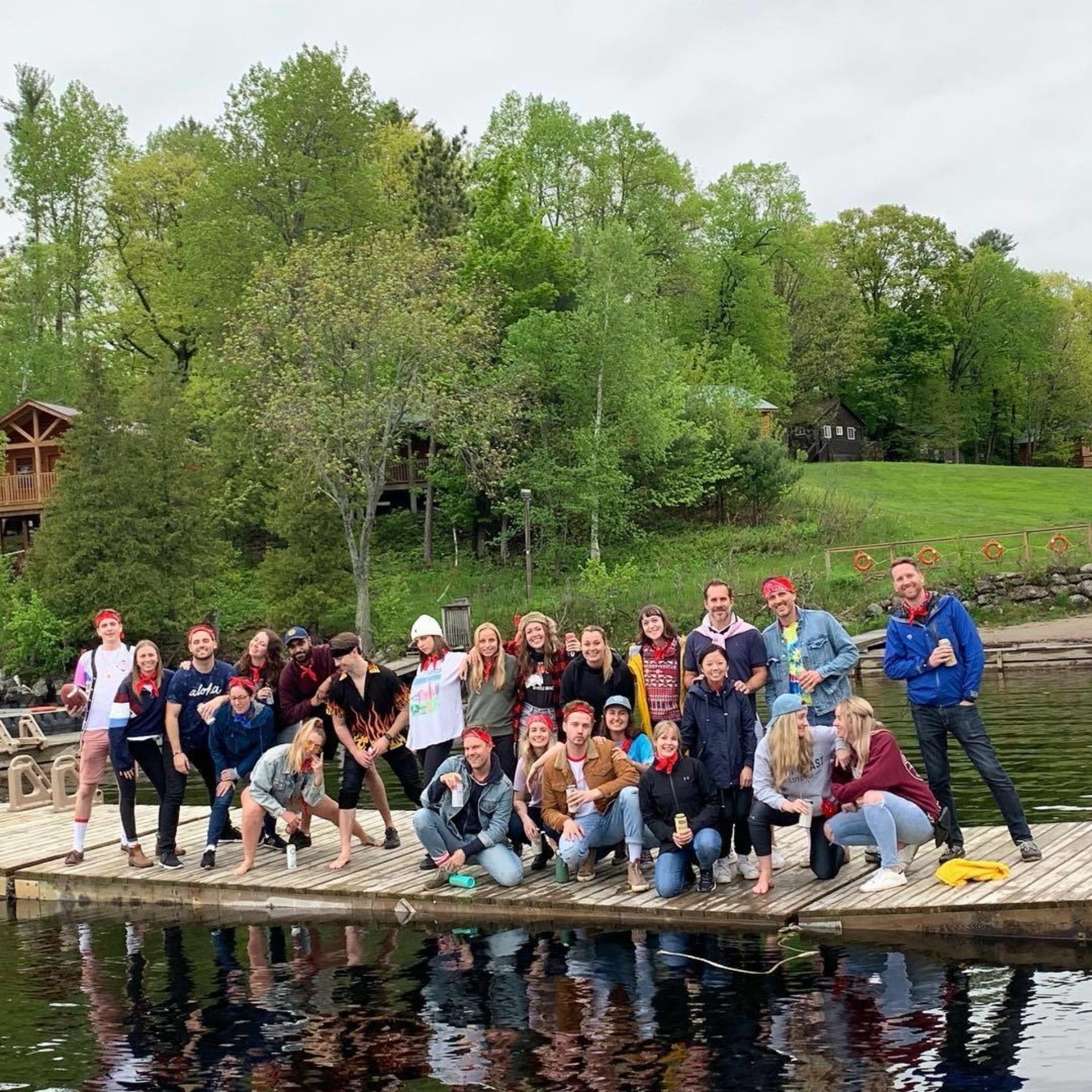 Summer Party by the lake