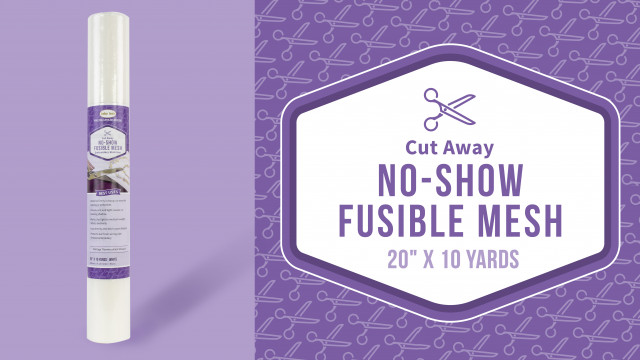 NO-SHOW MESH FUSIBLE STABILIZER
