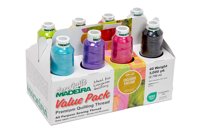 Aeroquilt Thread Set-Jewell Tones