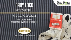 Accessory Feet - Garment Sewing Feet