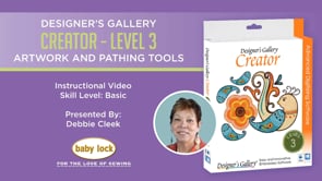 Creator Level 3 - Artwork and Pathing Tools