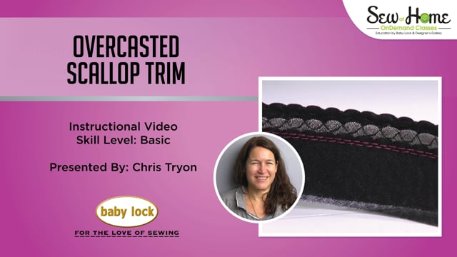 Overcasted Scallop Trim