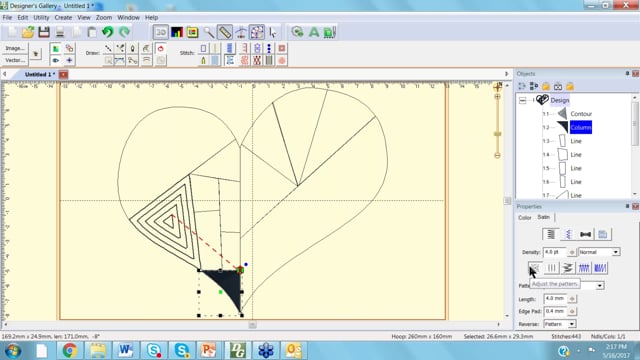 Creator Level 2 Project: Zentangle Heart 