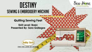 Destiny - Quilting Feet