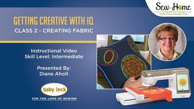 Getting Creative with IQ - Class 2 Creating Fabric