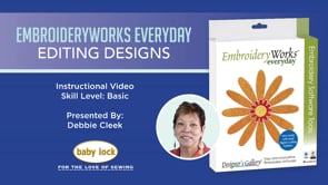 EmbroideryWorks Everyday - Editing Designs