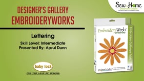 EmbroideryWorks - Lettering
