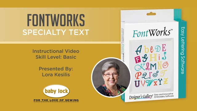 FontWorks - Specialty Text