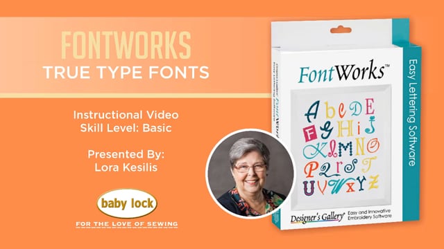 FontWorks - True Type Fonts