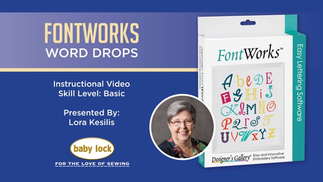 FontWorks - Word Drops