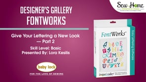 FontWorks - Give Your Lettering a New Look Part 2