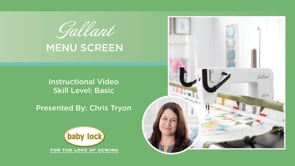 Gallant - Menu Screen